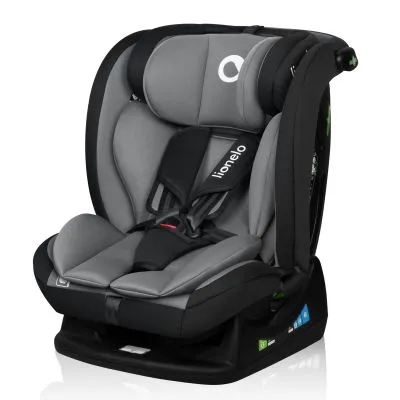 Automobilinė kėdutė Lionelo Izzy I-size 0-36 kg., Black grey