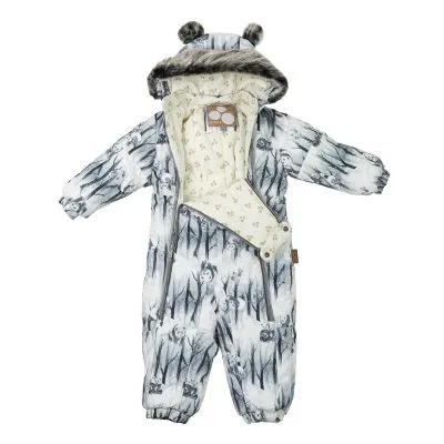 Huppa kombinezonas LOTUS, White pattern, 62 cm.