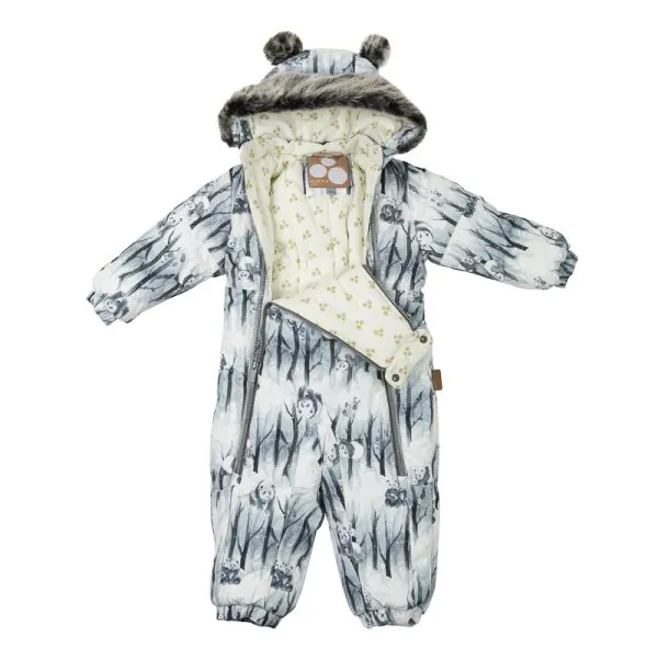 Huppa kombinezons LOTUS, White pattern, 62 cm.