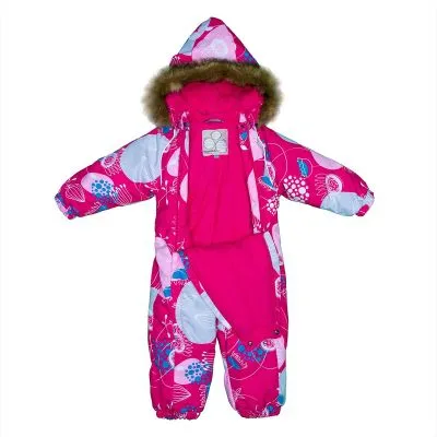 Huppa kombinezons KEIRA, Fuksijas raksts, 62 cm.