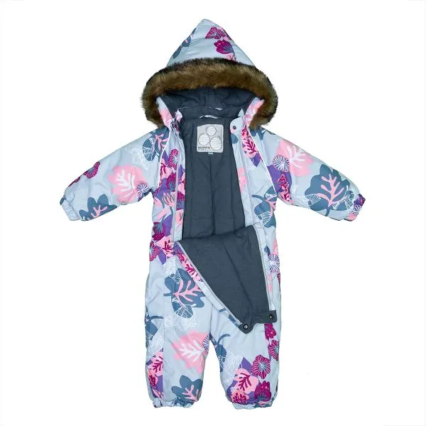 Huppa kombinezons KEIRA, Gaiši pelēks raksts, 62 cm.