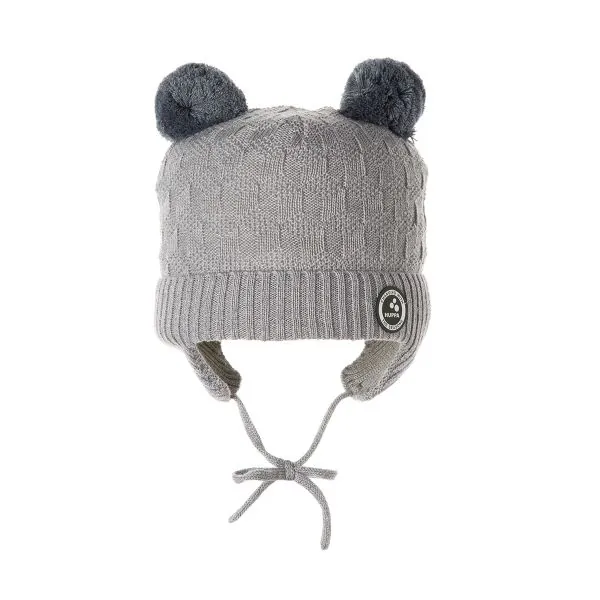 Huppa merino vilnos kepurė Remy, Light gray, S