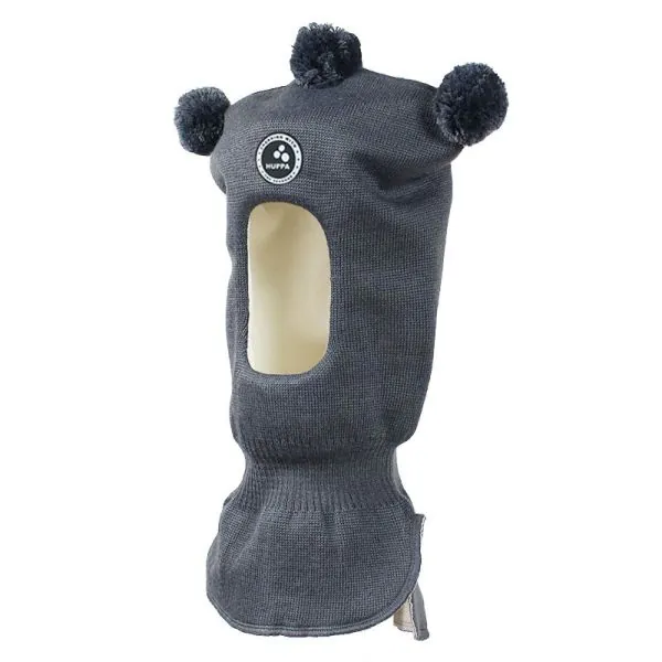 Huppa merino vilnas cepure Coco, pelēka, XS