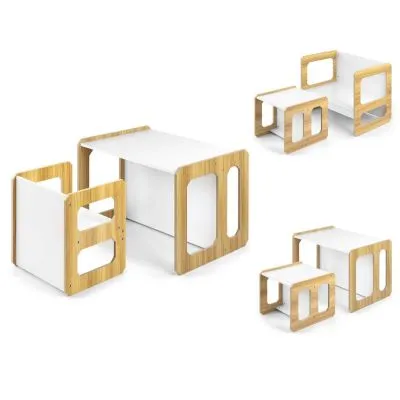 Milly Mally daudzfunkcionāls galda un krēsla komplekts Stella