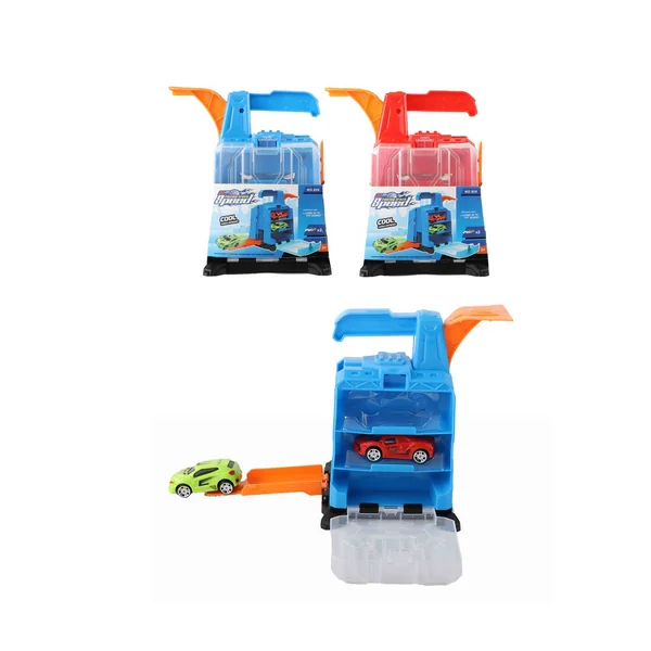 Garāža ar palaišanas trasi un 2 mašīnītēm, 3+