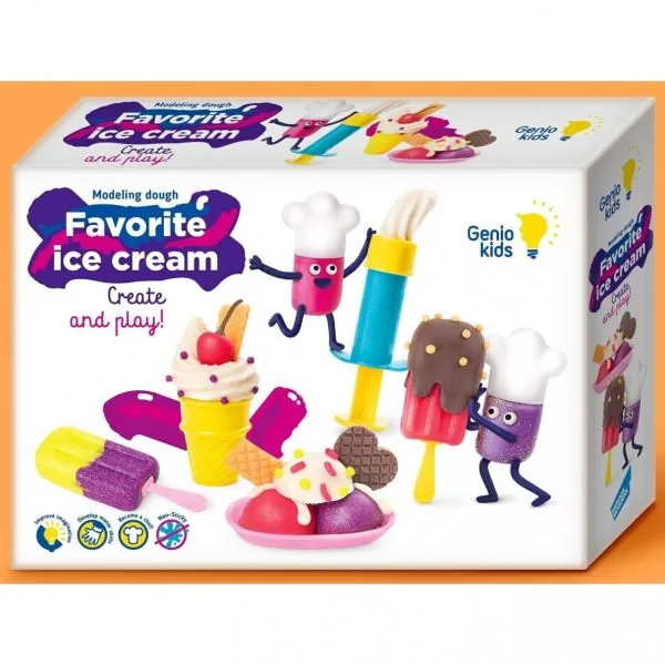 Genio kids plastilīns, Saldējuma veikals