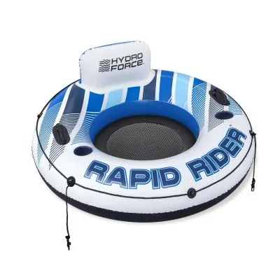 Bestway 43116o pripučiamas plaukimo ratas Rapid Rider 1.35m