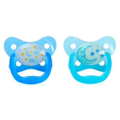 DR.BROWN'S čiulptukai PREVENT BUTTERFLY tamsoje šviečiantys