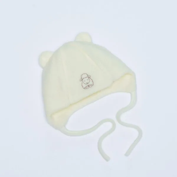 Vilaurita merino vilnas frottē cepure 55, 38 cm.