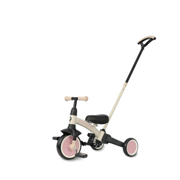 Qplay triratukas/dviratukas 3in1 Stager, Pink