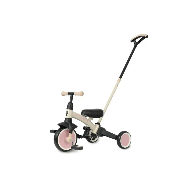 Qplay triratukas/dviratukas 3in1 Stager, Pink