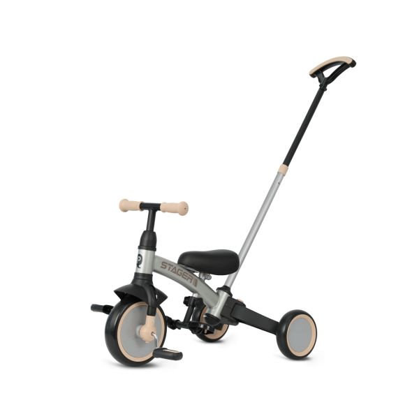 Qplay triratukas/dviratukas 3in1 Stager, Silver