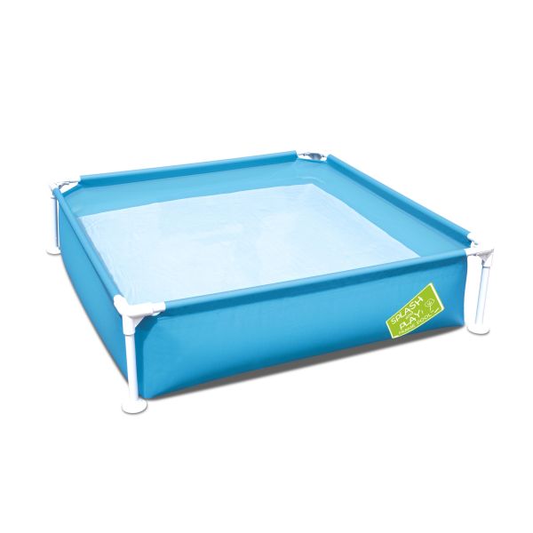 Bestway 56217 pripučiamas baseinas 122cm x 122cm x 30,5cm, Mėlynas