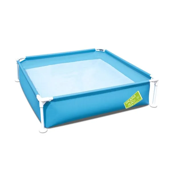 Bestway 56217 pripučiamas baseinas 122cm x 122cm x 30,5cm, Mėlynas