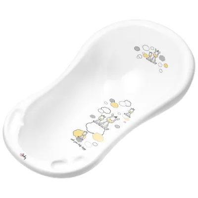 Maltex vanna 84 cm, Zebras, balta