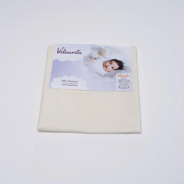 Vilaurita palags šūpulim, dzeltenīgs 75x100 cm, 220