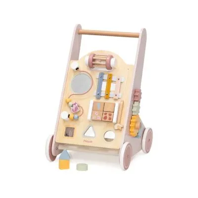 Viga PolarB koka staigulis 44259, rozā