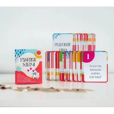 EQhub terapinis stalo kortų žaidimas „Pasitikiu savimi“