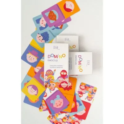 EQhub Emocijų domino - stalo žaidimas EQ lavinimui