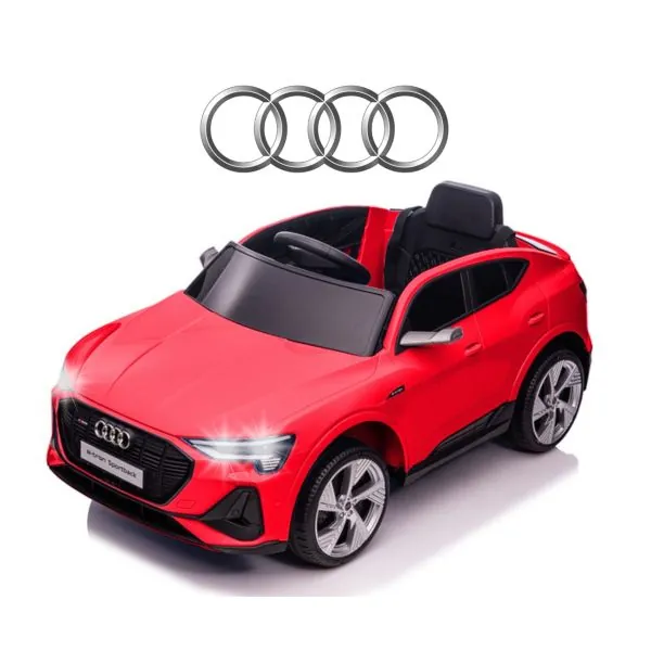 Milly Mally elektromobilis Audi E-Tron Sportback 4x4, sarkans