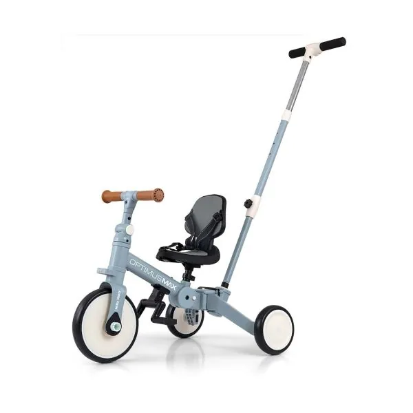 Milly Mally trīsritenis 5in1 Optimus Max, Denim