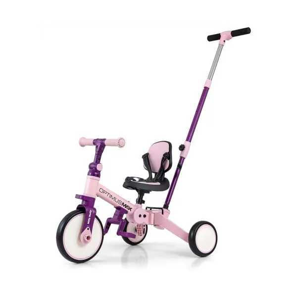 Milly Mally trīsritenis 5in1 Optimus Max, Pink