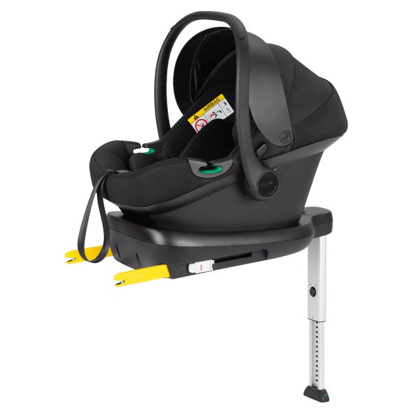 Autokėdutė su baze Carrello Nova I-size Grey line, 0-13 kg.