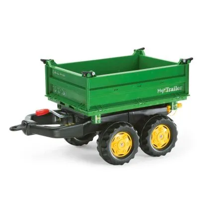 Rolly Toys 122004 Przyczepa Rolly-Mega Trailer jasno zielona