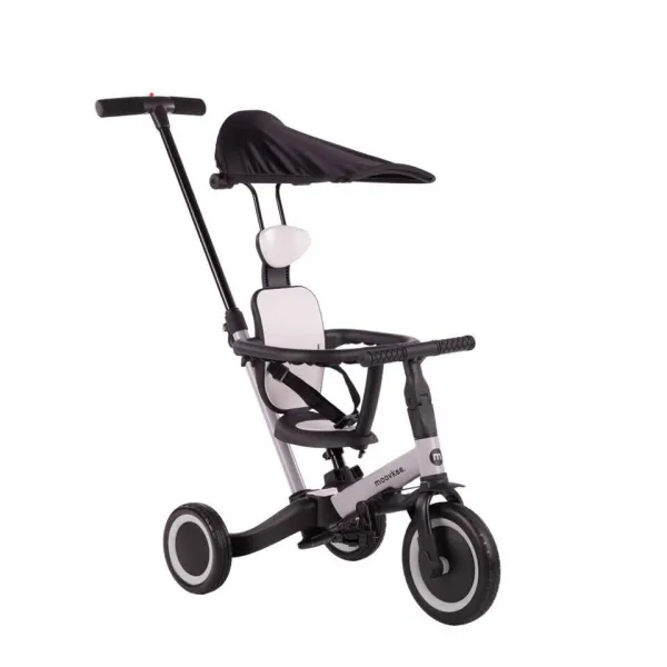 Balansa divritenis/trīsritenis Moovkee Mike Pro, Vēsā pelēkā krāsā