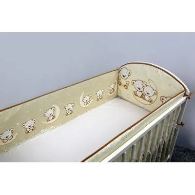 Ankras 360 cm. apsaugėlės lovytei Leon, Beige