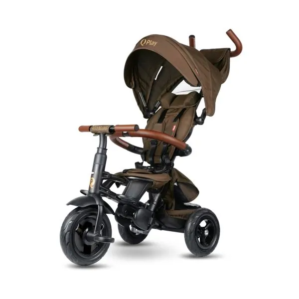 Qplay triratukas Rito Deluxe Rubber, Brown