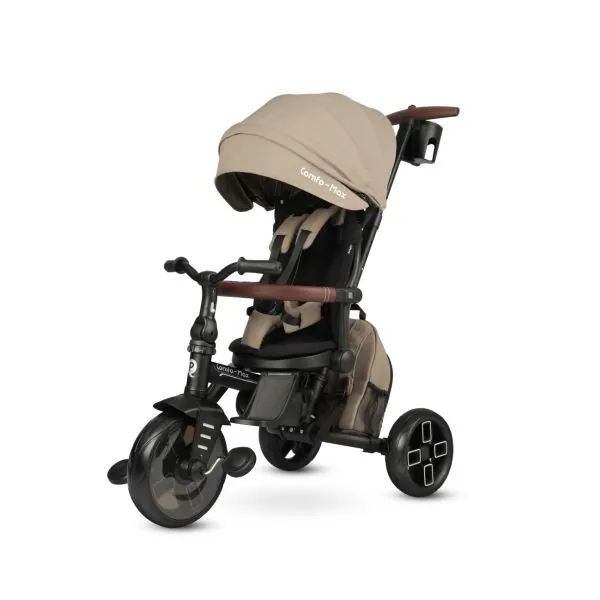 Qplay triratukas Comfo Max, Coffee