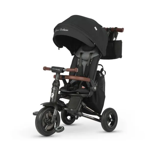 Qplay trīsritenis Nova Deluxe, Melns