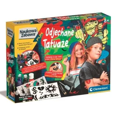 Clementoni radošais komplekts - tetovējumi, 50721