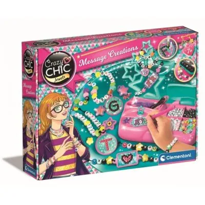 Clementoni Crazy chic Literkowa biżuteria 18772