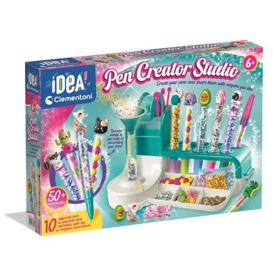 Clementoni Idea Art kūrybinis rinkinys, Rašiklių fabrikas"