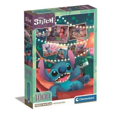 Clementoni Puzzle 1000el Stitch Disney 39793
