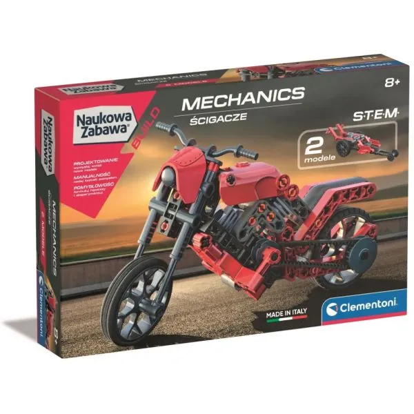 Clementoni konstruktors - motocikls, 50789