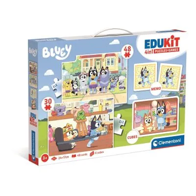 Clementoni Edukit 4w1 Bluey 18320