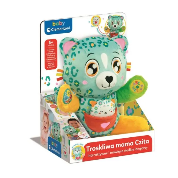 Clementoni interaktyvus minkštas žaislas Tigriukas, 50935