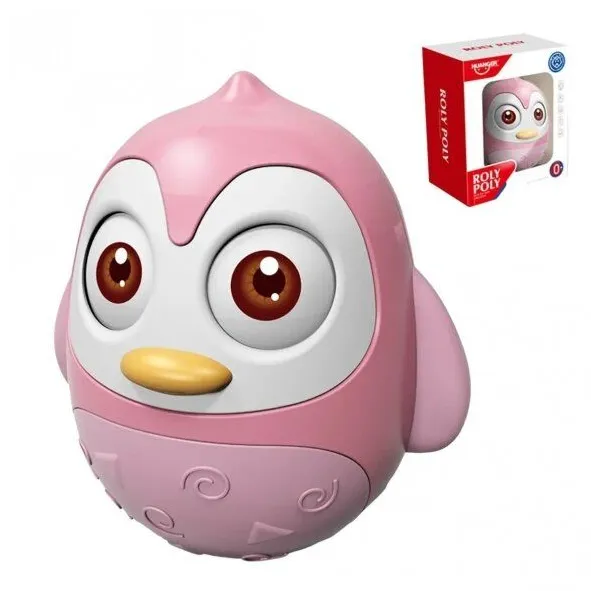 Pingvīns Linguoliukas, rozā