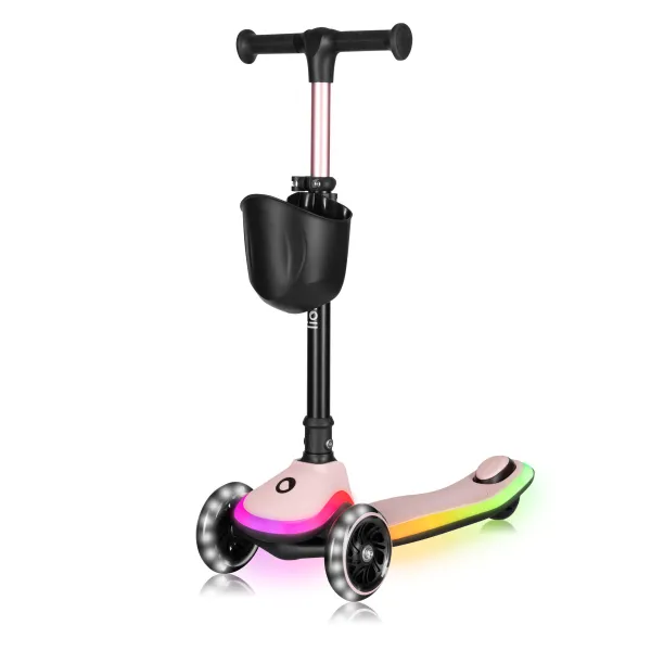 Lionelo trīsritenis skrejritenis Mey, rozā roze