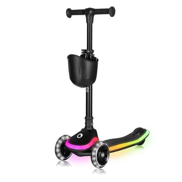 Lionelo triratis paspirtukas Mey, black onyx