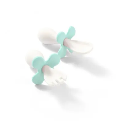 Babyono ergonomiskie rīki (karote un dakša) 969/04, piparmētru