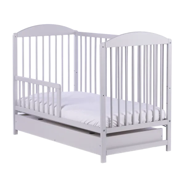 Lovytė nuimamu šonu Drewex Petit Fox, pilka