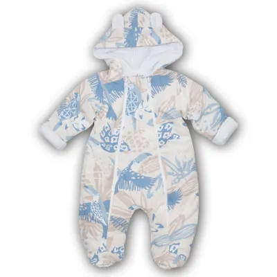 Pašiltintas kombinezonas kūdikiams, Melsva, 68 cm.