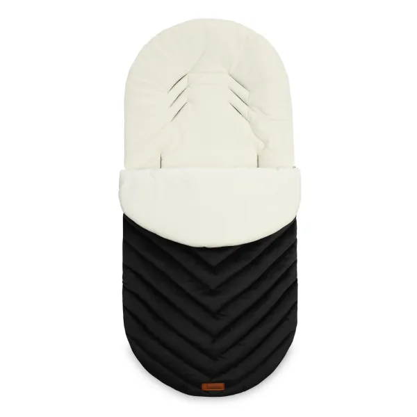 Sensillo ratiņu aploksne Riviera 95x45 cm, melna