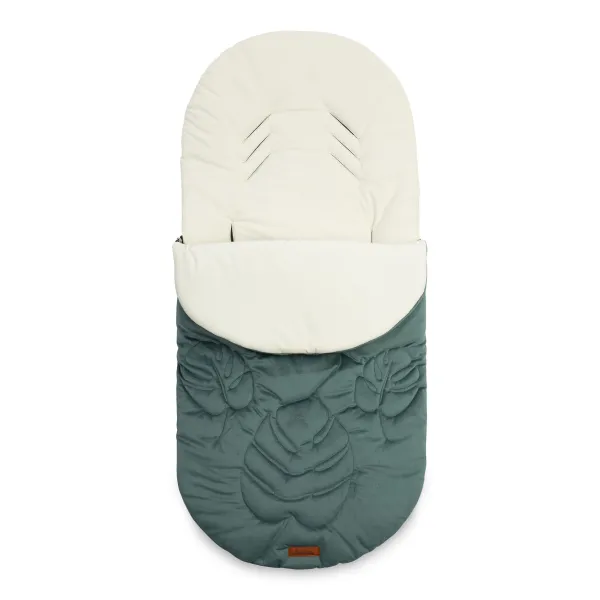 Sensillo ratiņu guļammaiss Riviera 95x45 cm., tumši zaļš