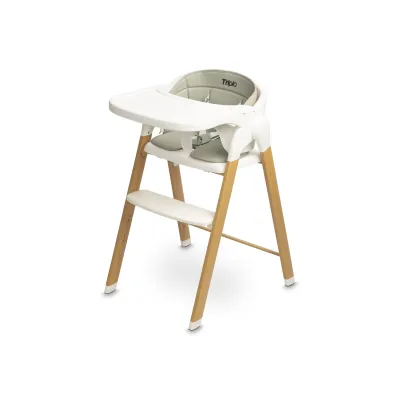 Caretero baro krēsls 3in1 Triplo, pelēks