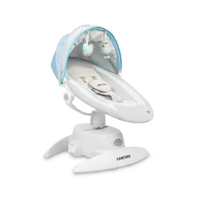 Caretero elektriskais šūpuļkrēsls Opti, zils